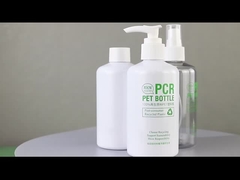 100 ٪ PCR مادة PET HDPE المعاد تدويرها الشامبو غسل جيل الزجاجة مكيف الجر